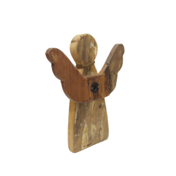 Anioł z drewna egzotycznego 28cm